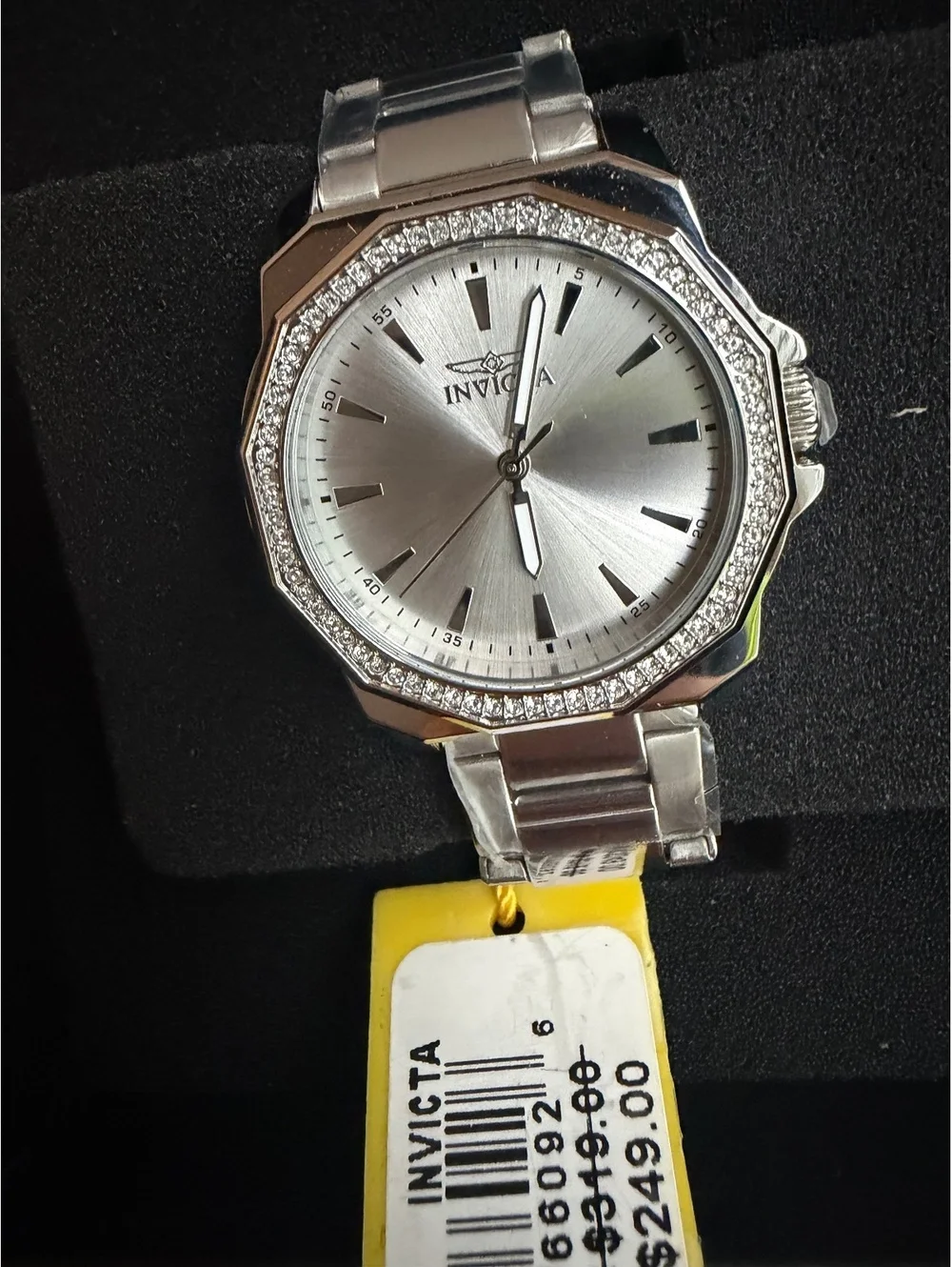 Invicta speedway glissade womans 34mm Wristwatch with Crystal Accent Bezel